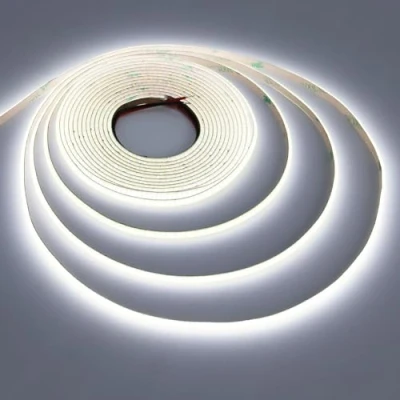 Afbeelding van TOPAI COB Ledstrip, 5 V, m, koudwit, smal, mm breed, 3000 K, zelfklevend, 400 led/m, CRI &gt; 90, niet waterdicht, flexibel, op maat te snijden, voor binnen, huis, keuken,