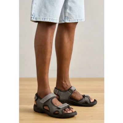Afbeelding van ECCO Outdoorsandalen, Heren, Maat: 41, Steel Nubukleer