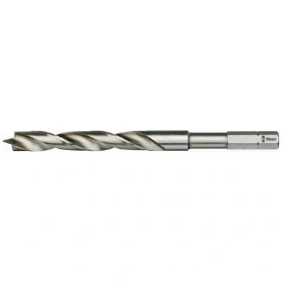 Afbeelding van Wera houtspiraalboor 1/4&quot; zeskantopname 6x45x95mm