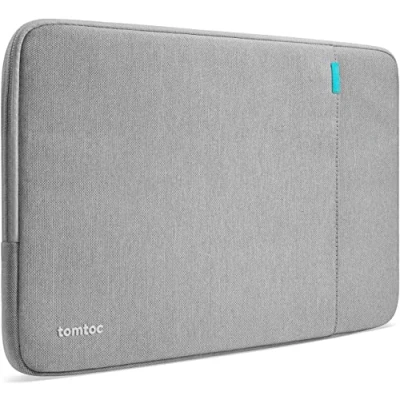 Afbeelding van tomtoc Beschermhoes, 360, voor 13&quot; MacBook Air van 2024 2018 M3/A3113 M2/A2681 M1/A2337, Pro M2/A2686 M1/A2338 2022 2016, waterafstotend, schokbestendig, volledige bescherming