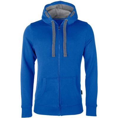 Afbeelding van Men&#039;s Hooded Jacket met ritssluiting Royal Blue 4XL
