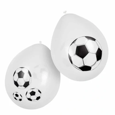 Image de Ballons de football classiques 25cm 6 morceaux