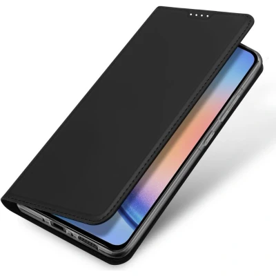 Afbeelding van Dux Ducis Telefoon Hoesje geschikt voor de Samsung Galaxy A35 5G Skin Pro Book Case Zwart