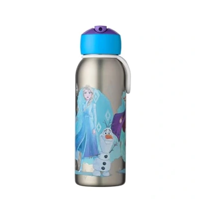 Image de Mepal Bouteille Isotherme Flip up Campus Gourde Thermos pour Enfants en Acier Inoxydable 4 Heures Chaudes et 12 Froides Sans BPA 350 ml Frozen 2
