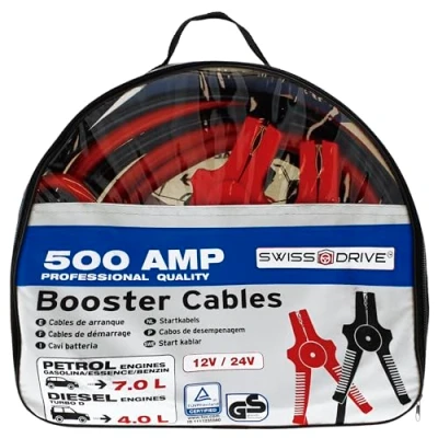 Afbeelding van Car Plus Startkabels 480a 12/24 Volt 38 Mm²