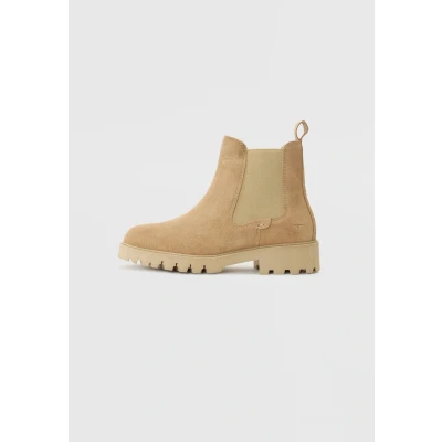 Afbeelding van Tamaris Korte laarzen, Dames, Maat: 36, Beige Schoenen