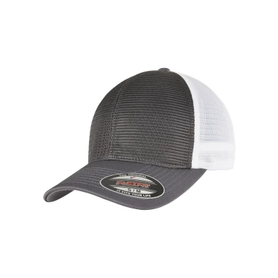 Afbeelding van Flexfit Omnimesh 2TONE Pet, Maat: L/XL, Charcoal/white