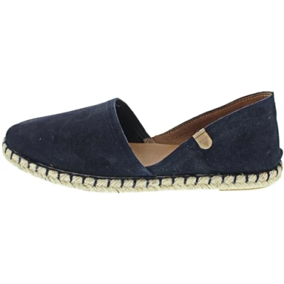Afbeelding van Verbenas Carmen Espadrilles, Dames, Maat: 37, Marino Veloursleer