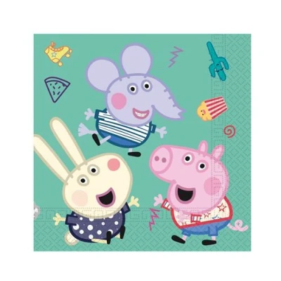 Image de Serviettes PEPKA PIG 33X33CM 20 morceaux