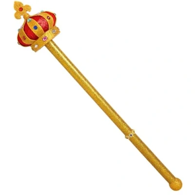 Afbeelding van WIDMANN Goudkleurige koninklijke scepter Accessoires &gt; Overige