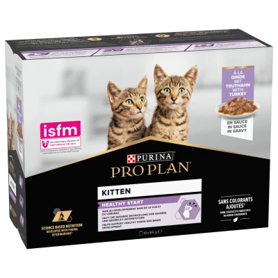 Afbeelding van Pro Plan Cat Nutri Savour Junior Multipack Kattenvoer Kalkoen 10x85 g