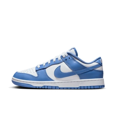 Afbeelding van Nike Sportswear DUNK Retro Sneakers laag, Heren, Maat: 47.5, White/blue Leer
