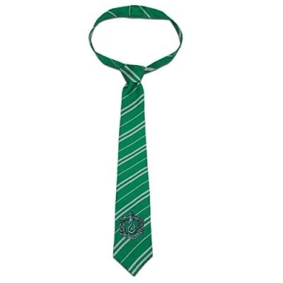 Afbeelding van Funidelia Harry Potter Hogwarts Jongen Zwadderich Stropdas Tovenaars, Films &amp; Bioscoop, Kinderaccessoires, verkleedaccessoires Groen