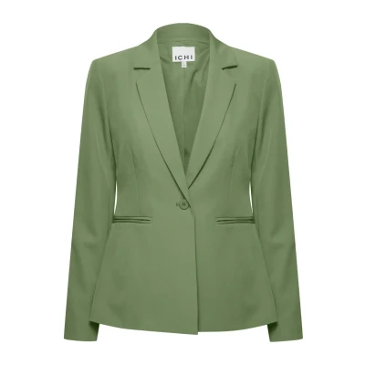 Afbeelding van ICHI Ixlexi BL Blazer, Dames, Maat: 38, Willow bough
