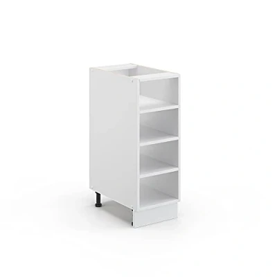 Afbeelding van Vicco Keukenrek Fame Line, Wit/Antraciet, 30 cm zonder werkblad