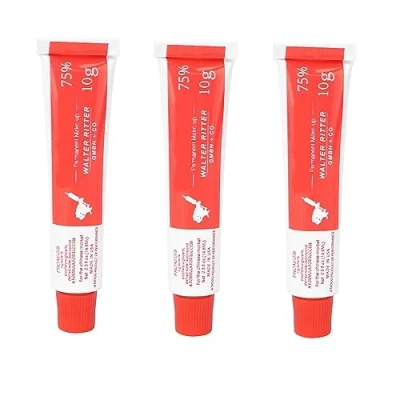 Image de 3 tubes de crème pour tatouage, pré piercing et PMU, 10 g/tube