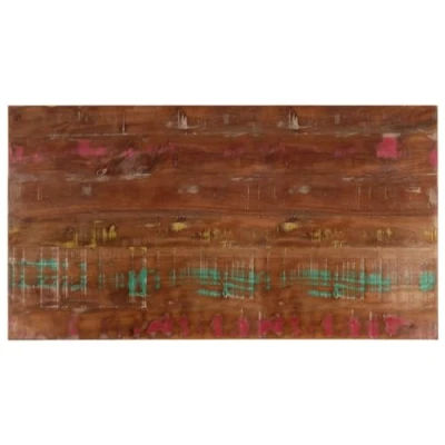 Afbeelding van vidaXL Tafelblad rechthoekig 100x60x1,5 cm massief gerecycled hout