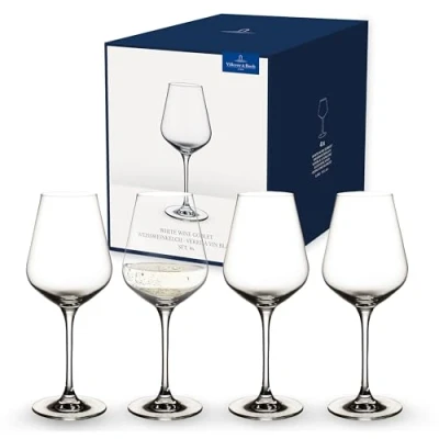 Afbeelding van Villeroy &amp; Boch la Divina wittewijnglazen van glas, 380 ml, kristal, 4 stuks