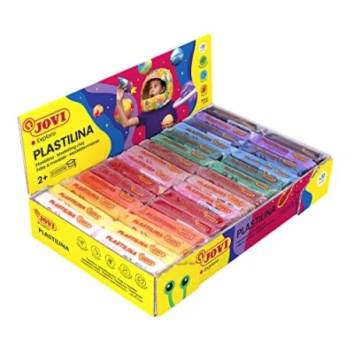 Image de Exposant Bâtons pâte à modeler JOVI 50 gr. Assorti