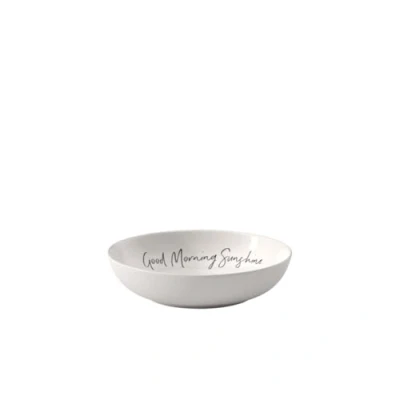 Afbeelding van Villeroy &amp; Boch Statement, soepbord &quot;Good Morning Sunshine&quot;, ø18 cm, premium porselein, wit