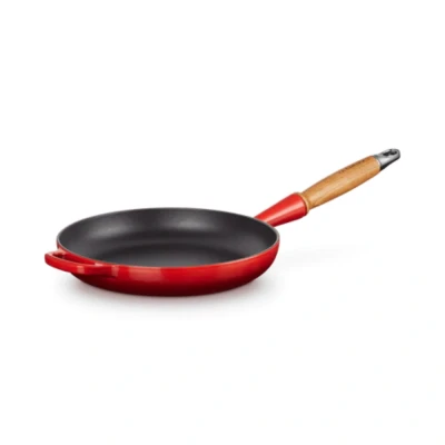 Afbeelding van Le Creuset Gietijzeren Koekenpan In Kersenrood 24cm 1,6l