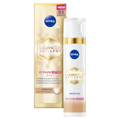 Afbeelding van NIVEA Face Cellular Luminous CC fluid medium 40 ml