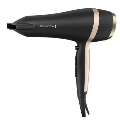 Image de Coffret cadeau Sèche cheveux Remington Salon Collection D6940GP 2100 W Noir et Doré