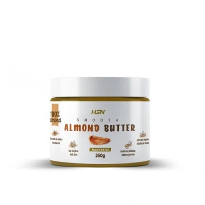 Afbeelding van HSN Amandelcrème, 250 g geroosterde amandelboter, zachte en romige textuur, 100% natuurlijke amandel, 0% additieven, zonder palmvet zout, toegevoegde suikers