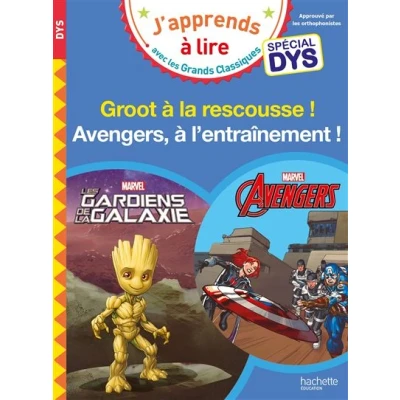 Image de Disney Marvel Avengers, à l&#039;entraînement ! / Groot la rescousse Spécial DYS (dyslexie)