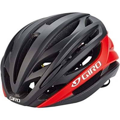 Afbeelding van Giro Syntax MIPS Helm, Maat: 51 55, Matte black/bright red
