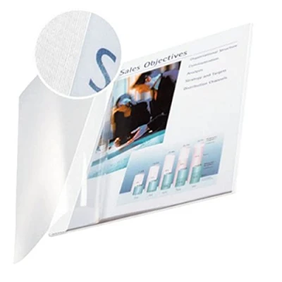 Afbeelding van Leitz ImpressBIND 7 mm A4 (210 x 297 mm) 70 vellen wit met transparante voorkant zachte hoes