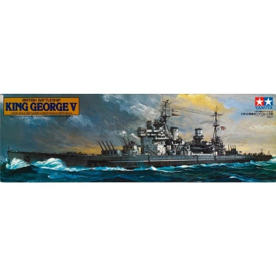 Afbeelding van 1:350 Tamiya 78010 British Battleship King George V Plastic Modelbouwpakket