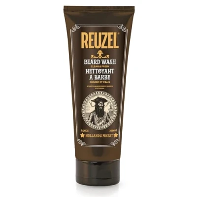 Afbeelding van Reuzel Clean &amp; Fresh Beard Wash 200ml Haibu by Kapperskorting.com
