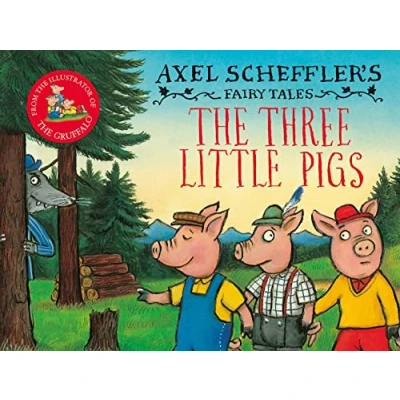 Afbeelding van Axel Scheffler&#039;s Fairy Tales the Three Little Pigs and Big Bad Wolf