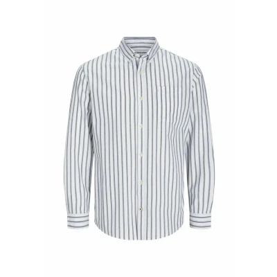 Afbeelding van Jack &amp; Jones Jjeoxford Overhemd, Heren, Maat: XS, Ensign blue