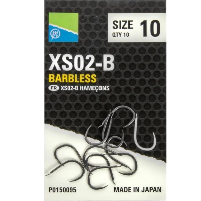 Afbeelding van Preston XS02 B Barbless (10pcs) Maat : 10