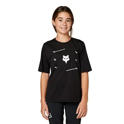 Afbeelding van Fox Yth Ranger Dr Ss Jersey Veni Black