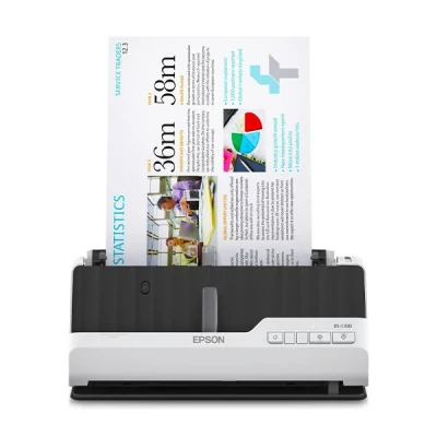 Image de Epson DS C330 Scanner à feuilles Recto verso A4/Legal 600 dpi x Chargeur automatique de documents (20 pages) jusqu&#039;à 3500 pages par jour USB 2.0
