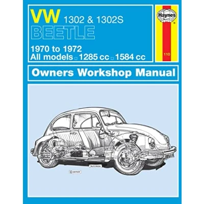 Afbeelding van VW 1302S Super Beetle Owners Workshop Ma