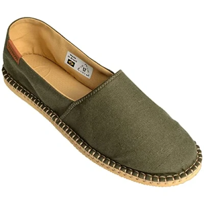 Afbeelding van Havaianas Origine IV Green Olive, espadrille, kooisandalen voor heren, Olijfgroen