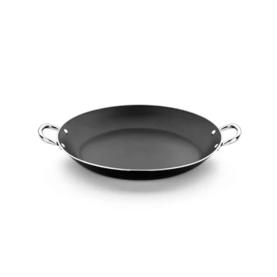 Afbeelding van MONIX Resistent Plus Aluminium paella pan met antiaanbaklaag, 34 cm, geschikt voor alle warmtebronnen, inclusief inductie