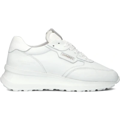 Afbeelding van Shabbies Amsterdam Sneaker Veda Ava White Maat 42