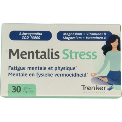Afbeelding van Trenker Mentalis Stress Capsules 30CP