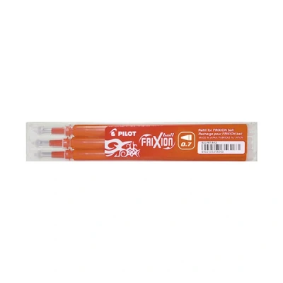 Image de PILOT ETUI 3 RECH FRIXION BALL ORANG