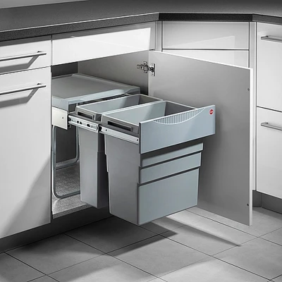 Afbeelding van Hailo Easy Cargo Inbouw Prullenbak 49 l