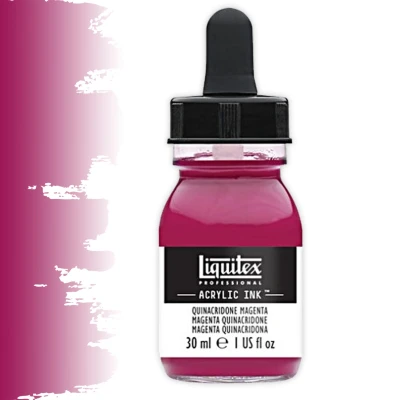 Afbeelding van Professional Acryl Ink! Quinacridone Magenta 30ml 114 4260114