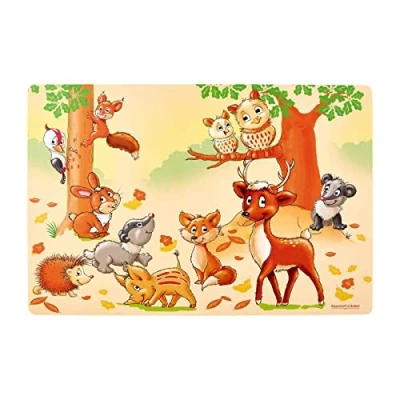 Afbeelding van Platzset Waldtiere 30 x 45 cm