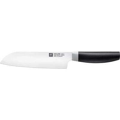 Afbeelding van Zwilling Now Black Santoku mes 18 cm