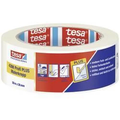 Afbeelding van tesa PREMIUM 04306 00045 02 Maskeertape tesakrepp Beige (l x b) 50 m 38 mm 1 stuk(s)