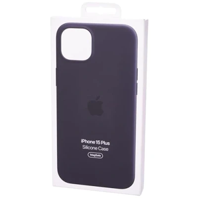 Image de Apple MagSafe Silicone Back Cover Noir iPhone 15 Plus